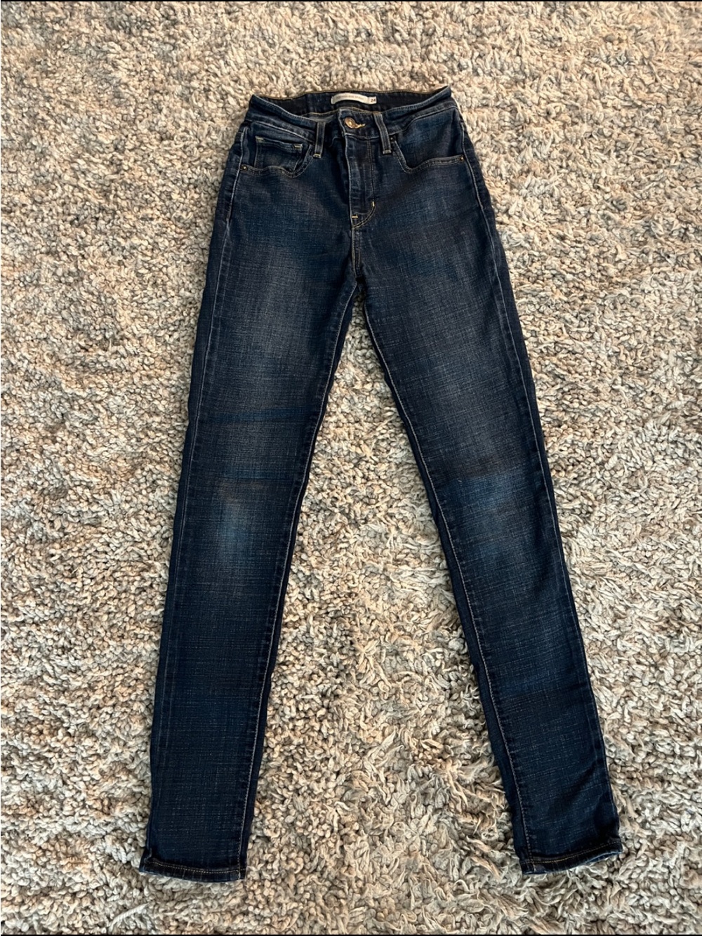 Levi's 721 Skinny Jeans - Dark Indigo